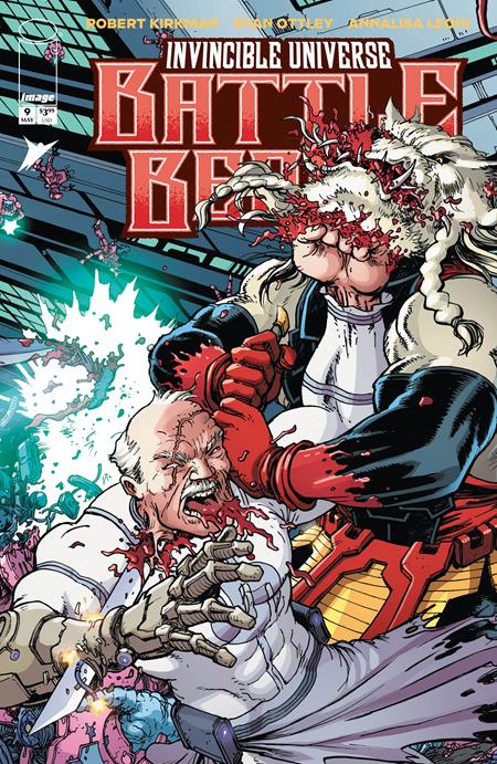 Invincible Universe Battle Beast #9 Cover C Incentive 1:10 Chris Burnham & Brian Reber Variant
