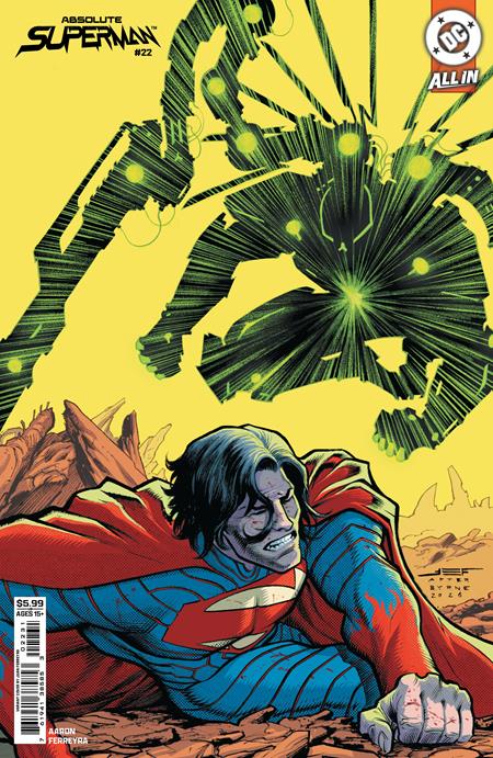 ABSOLUTE SUPERMAN #22 CVR C JUAN FERREYRA CARD STOCK VAR