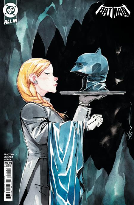 BATMAN #12 CVR B DUSTIN NGUYEN CARD STOCK VAR