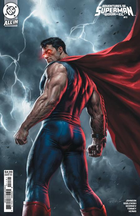 ADVENTURES OF SUPERMAN BOOK OF EL #11 (OF 12) CVR B LUCIO PARRILLO CARD STOCK VAR