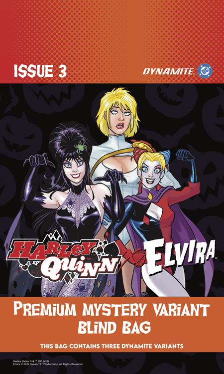 HARLEY QUINN X ELVIRA #3 CVR N PREMIUM BLIND BAG VAR Limited to 1981 Copies Allocations May Occur