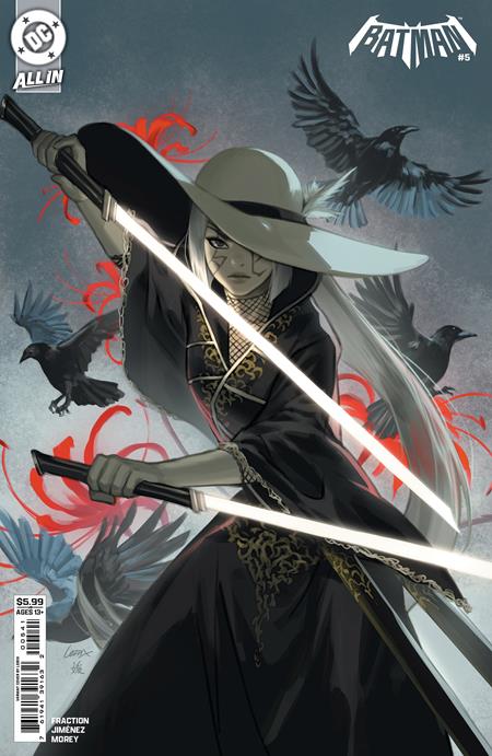 BATMAN #5 CVR D LESLEY LEIRIX LI CARD STOCK VAR