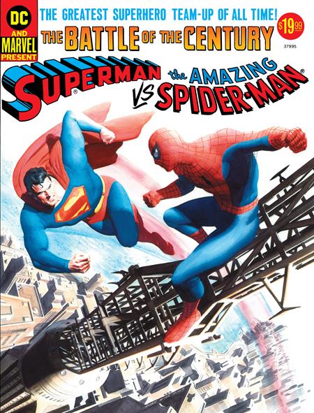 50TH ANNIVERSARY TREASURY EDITION SUPERMAN VS THE AMAZING SPIDER-MAN #1 FACSIMILE EDITION CVR B ALEX ROSS VAR