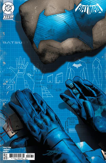 BATMAN #6 CVR E JORGE JIMENEZ BAT-GADGET CARD STOCK VAR