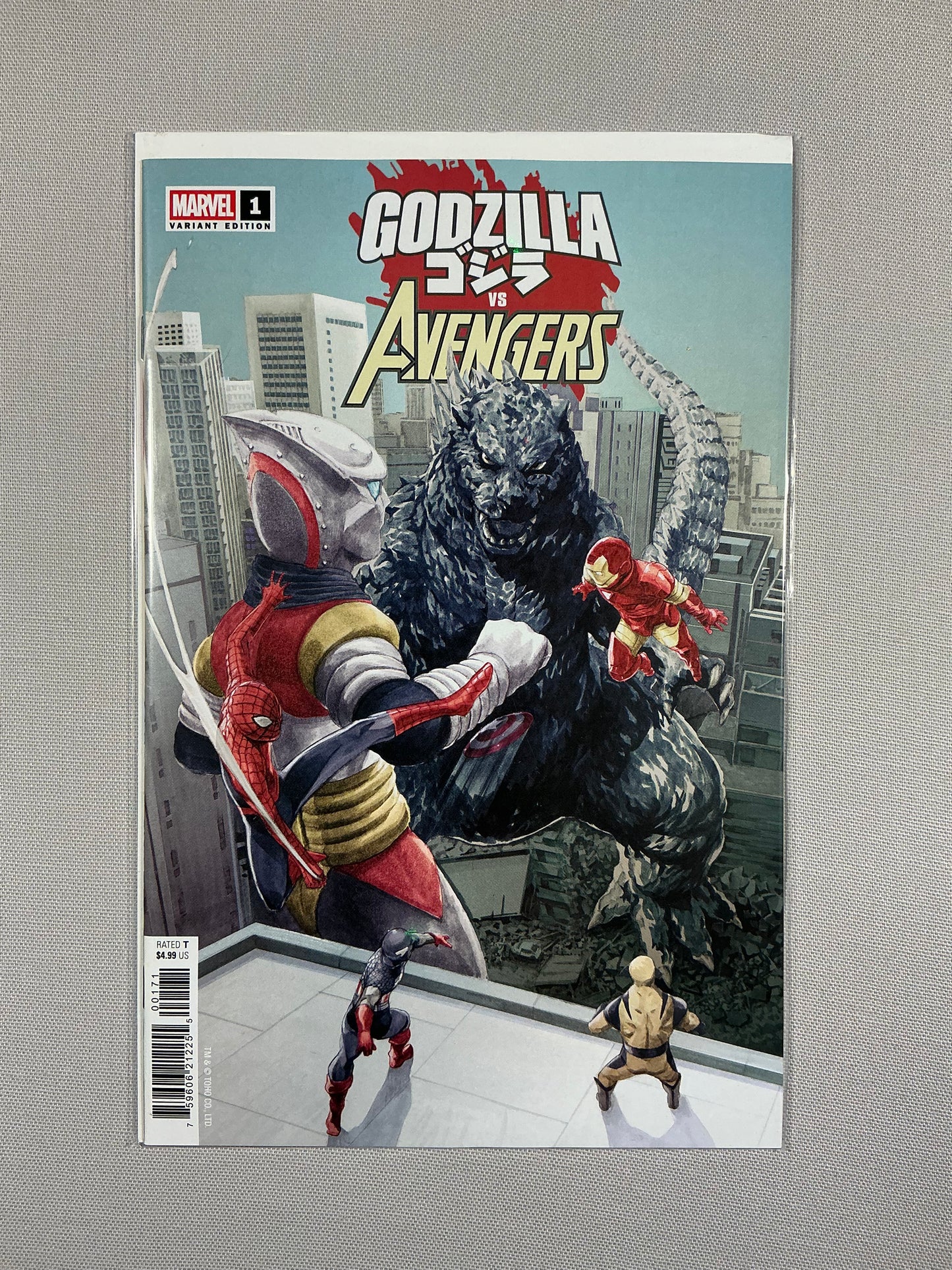 Godzilla vs. Avengers #1 Arita (Variant)