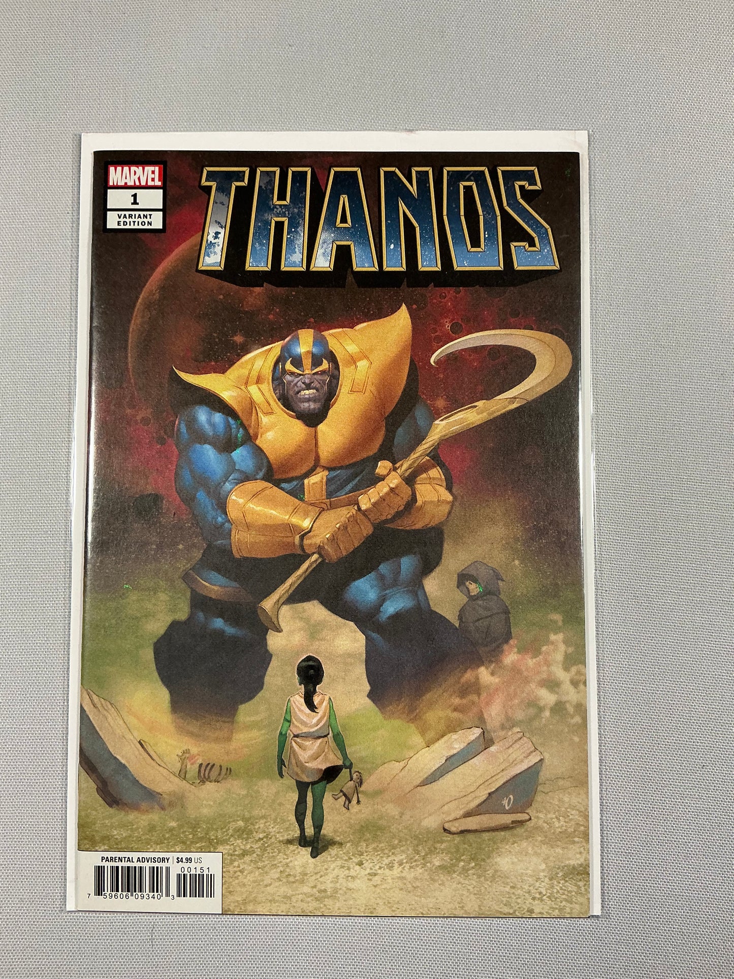 Thanos #1 Olivetti Variant