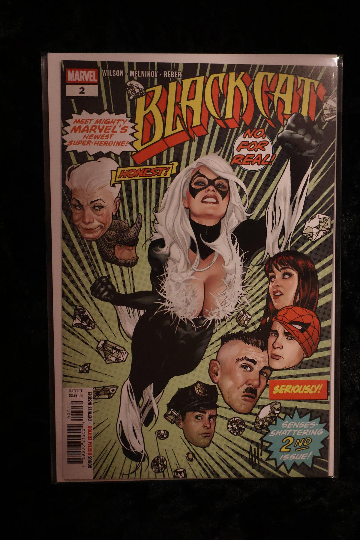 Black Cat, Vol. 3 #2A Adam Hughes Regular
