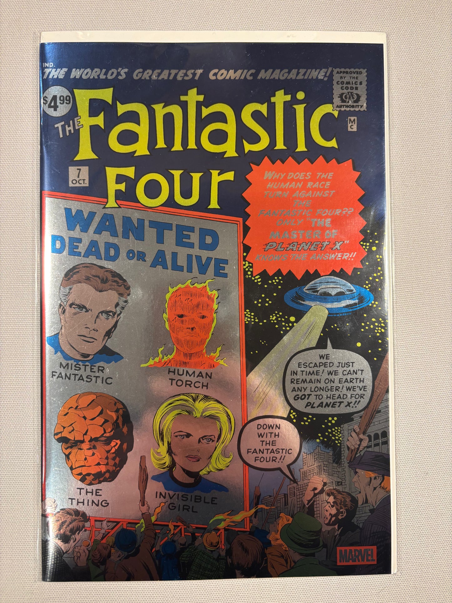 Fantastic Four, #7 (Variant, Foil)