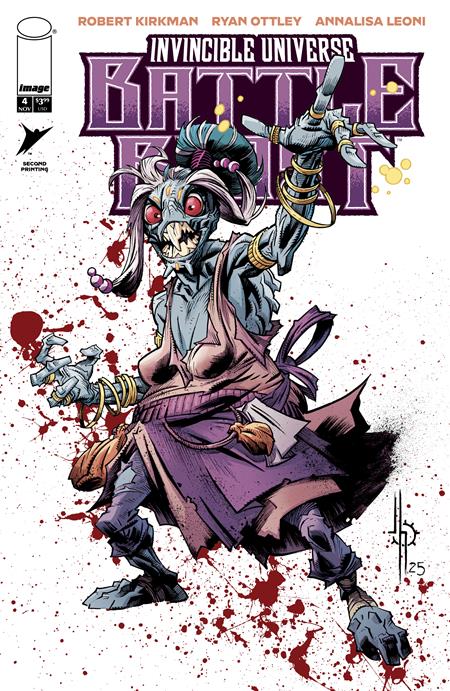 INVINCIBLE UNIVERSE BATTLE BEAST #4 2ND PTG CVR A JASON HOWARD