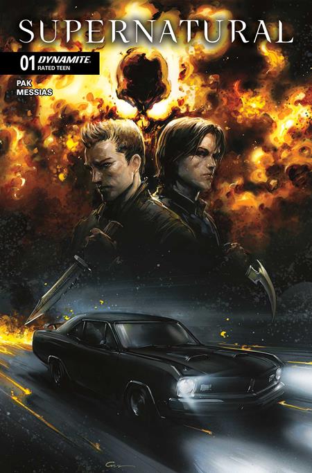 Supernatural #1 Cover E Clayton Crain Foil Variant