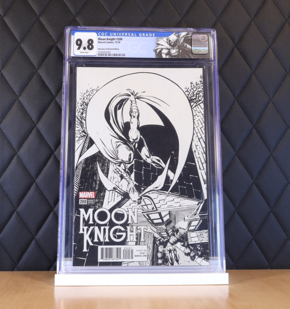 Moon Knight #200C Bill Sienkiewicz Remastered Incentive (1:1000)
