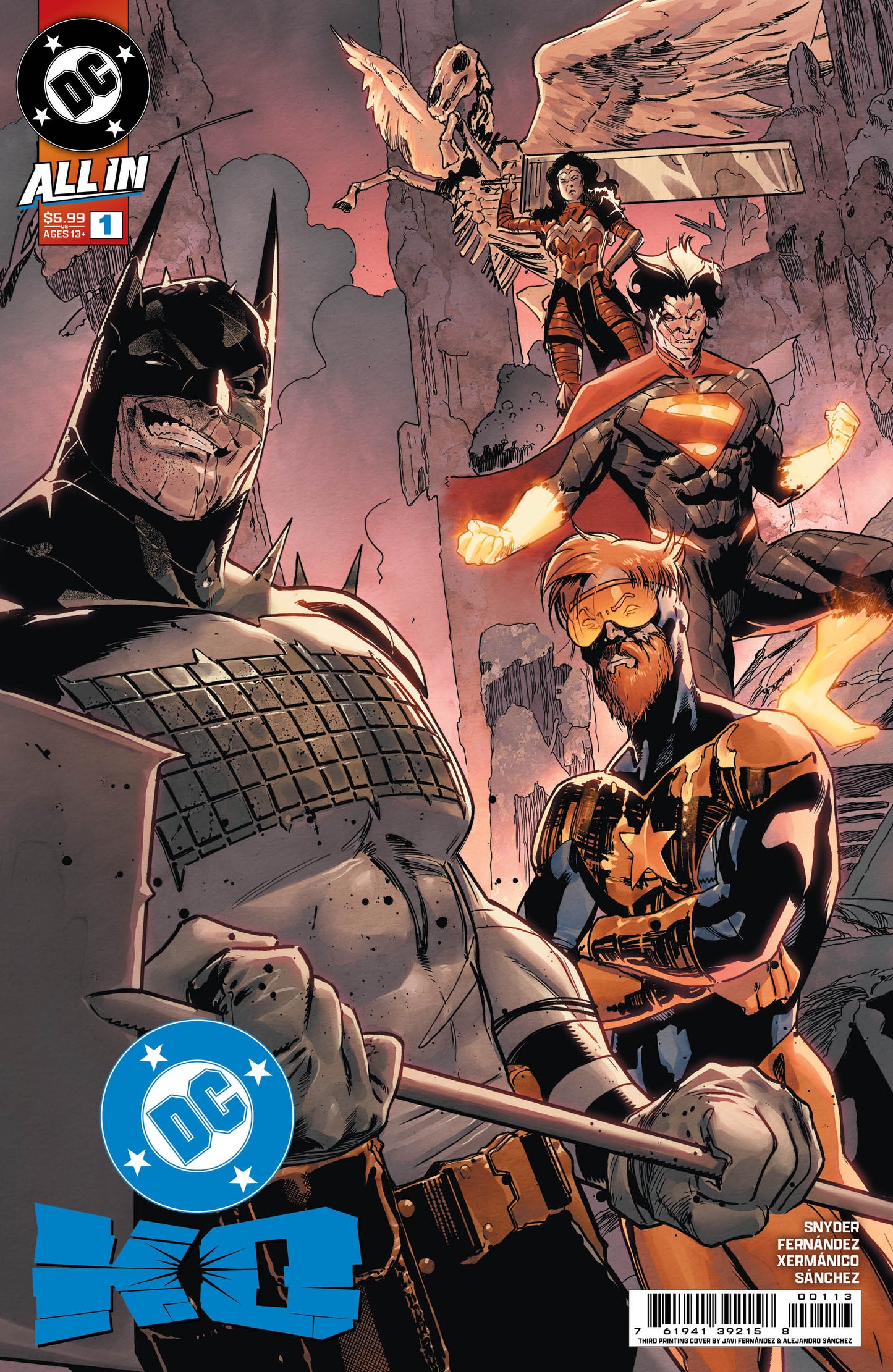 DC K.O. #1 (OF 5) Third Printing