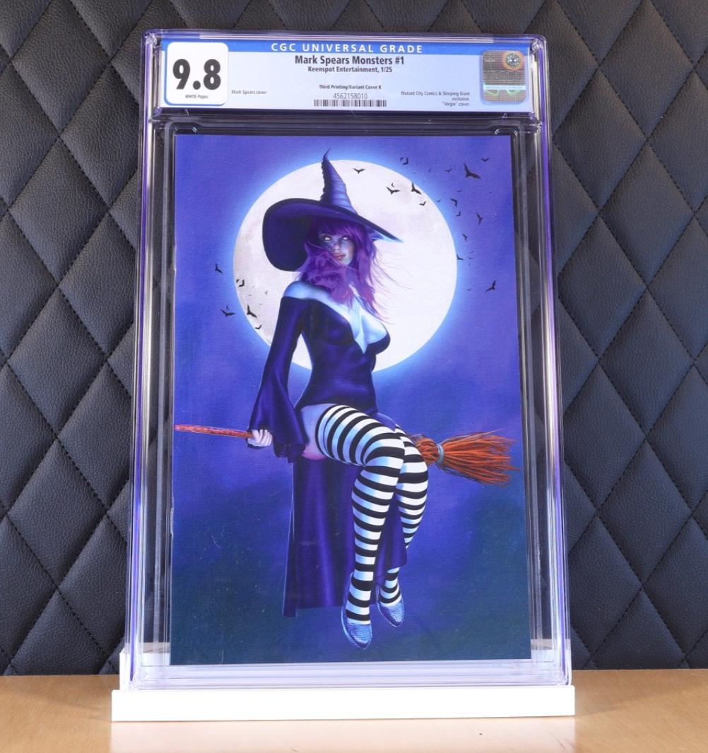 Mark Spears Monsters #1 Exclusive Virgin Variant K LTD 250 CGC 9.8