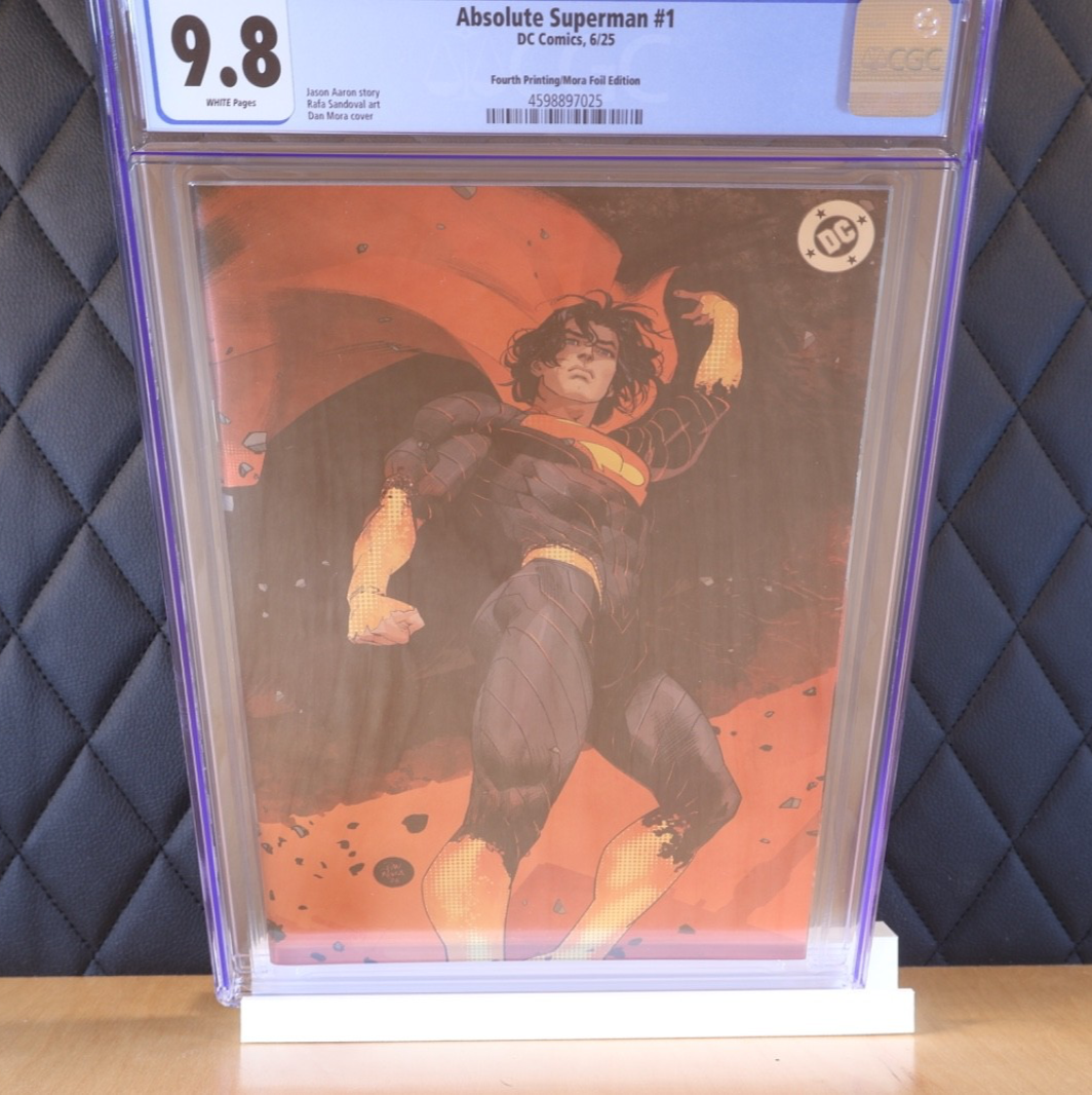 Absolute Superman #1 Dan Mora Foil CGC 9.8