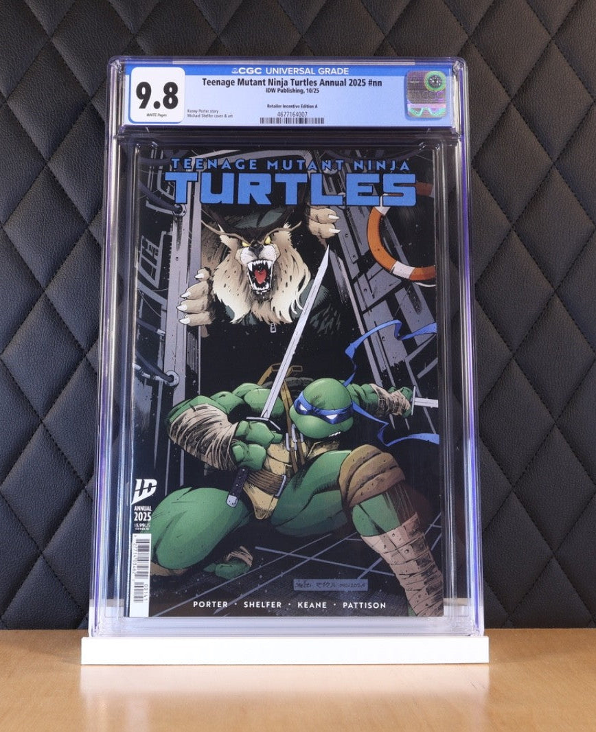 Teenage Mutant Ninja Turtles Annual #1 2025 1:25 CGC 9.8