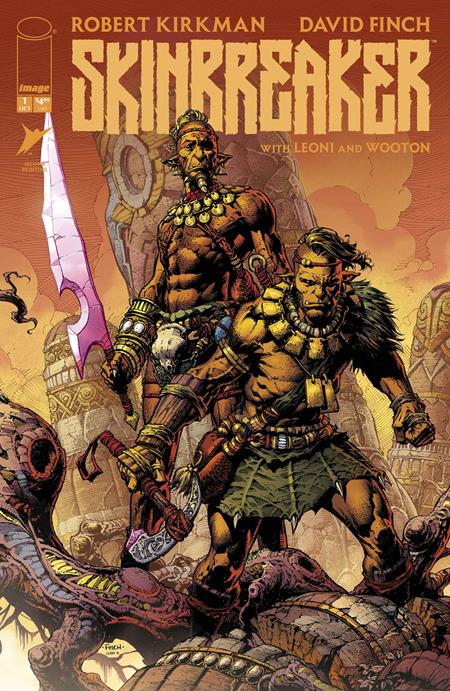 Skinbreaker #1 2nd Printing Cover A David Finch