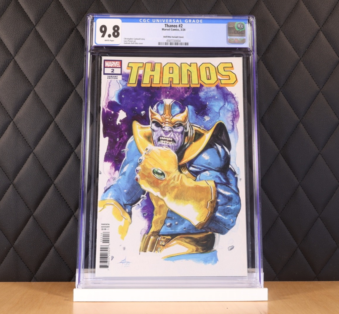 Thanos #2 Gabrielle Del'Otto Incentive Variant (1:10) 9.8 CGC