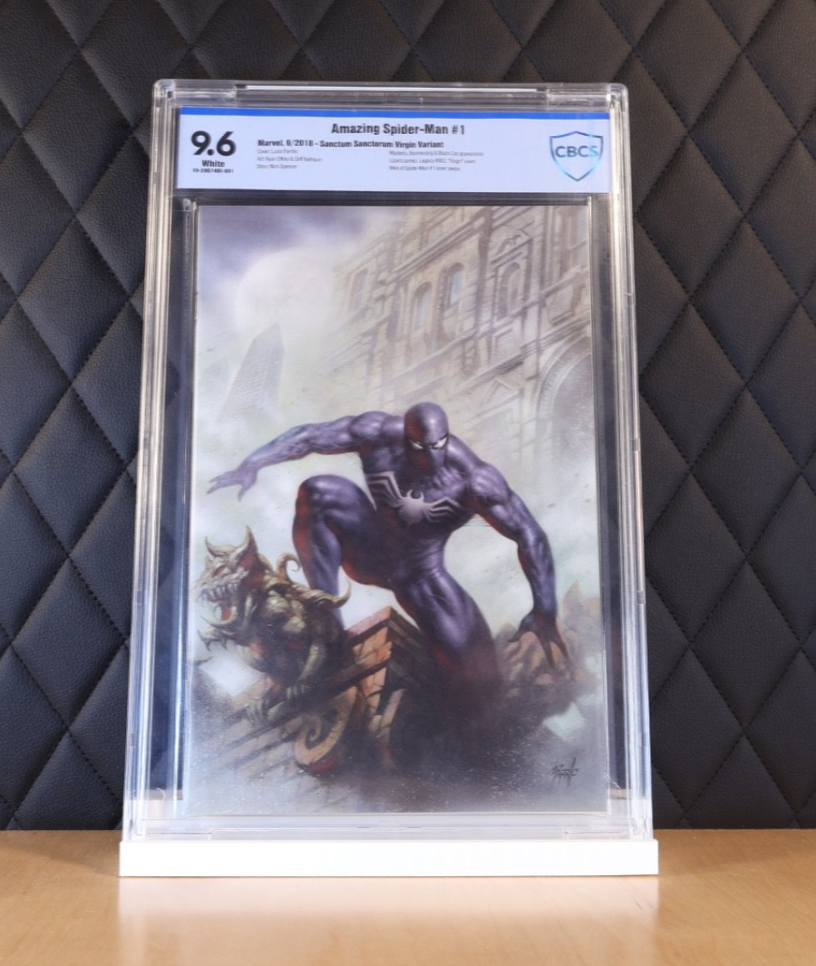 Amazing Spiderman #1 Lucio Parillo Virgin Variant CBCS 9.6
