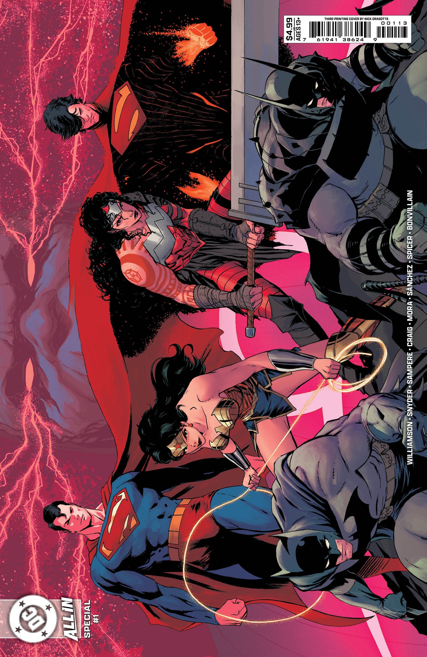 DC ALL IN SPECIAL #1 (ONE SHOT) Third Printing