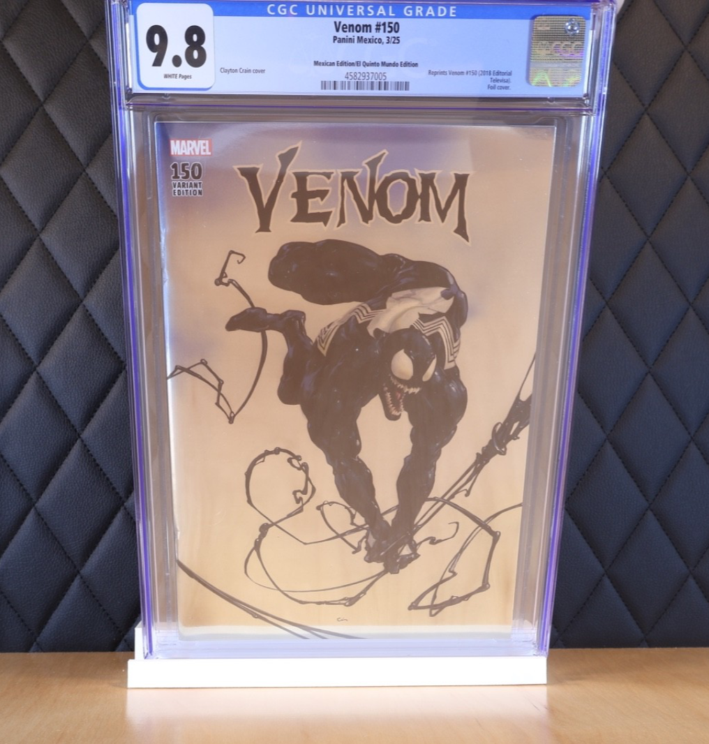 Venom #150 CLAYTON CRAIN C2E2 Exclusive Mexico Foil