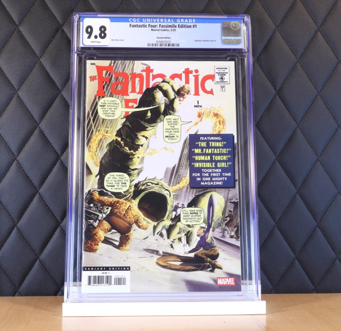 Fantastic Four #1 : Facsimile Edition CGC 9.8