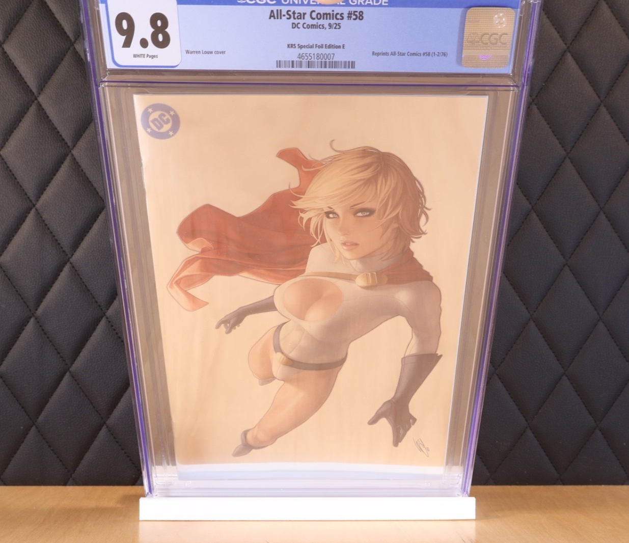 All Star Comics #58 KRS Special Foil Edition E Warren Lau CGC 9.8