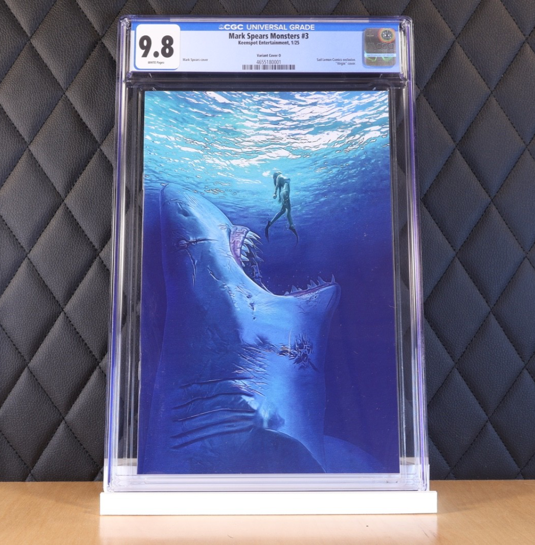 Mark Spears #3 Sad Lemon Exclusive Virgin. CGC 9.8