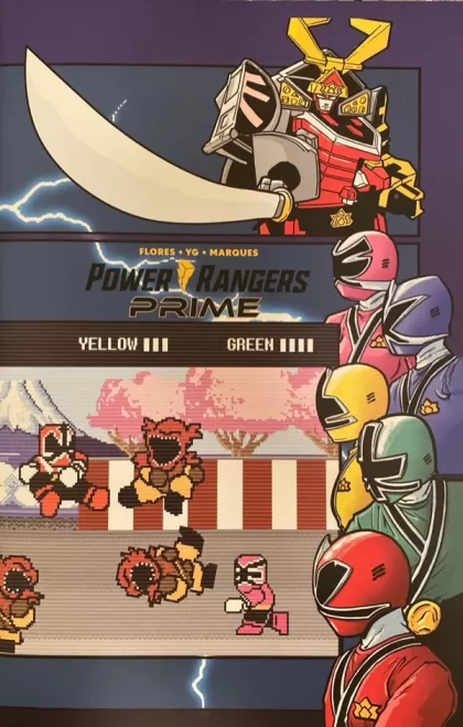 Power Rangers Prime #1S Matthew Waite Exclusive Wraparound Variant