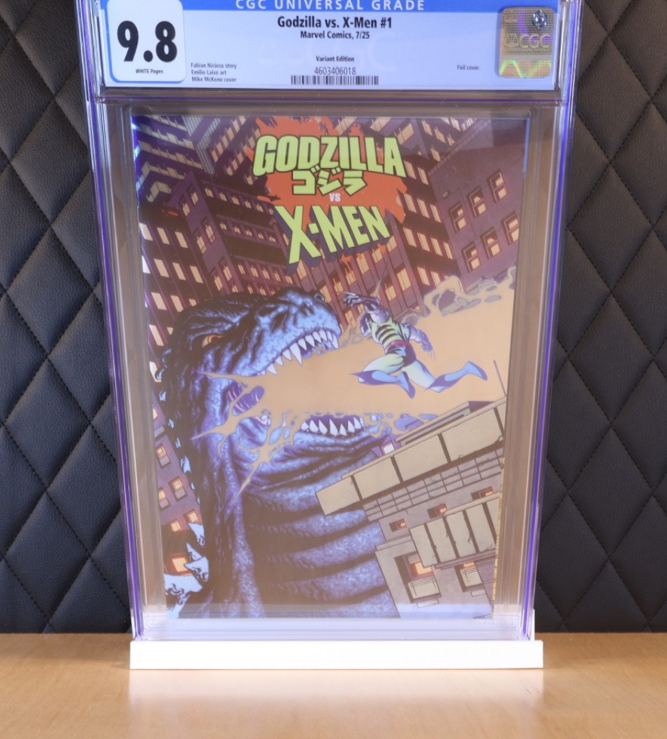 Godzilla vs. X men #1 Foil CGC 9.8