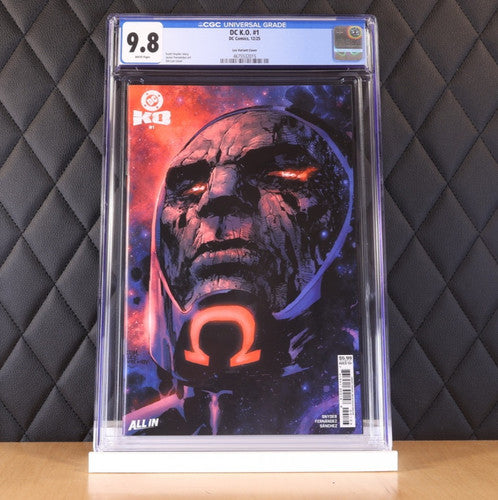 D.C. K.O. #1 Jim Lee Cvr K CGC 9.8
