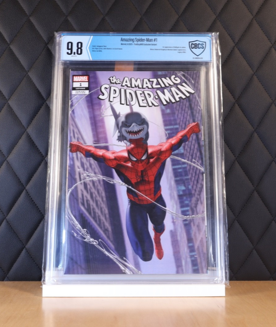Amazing Spider-Man #1 Junggeun Yoon Exclusive variant. CBCS 9.8