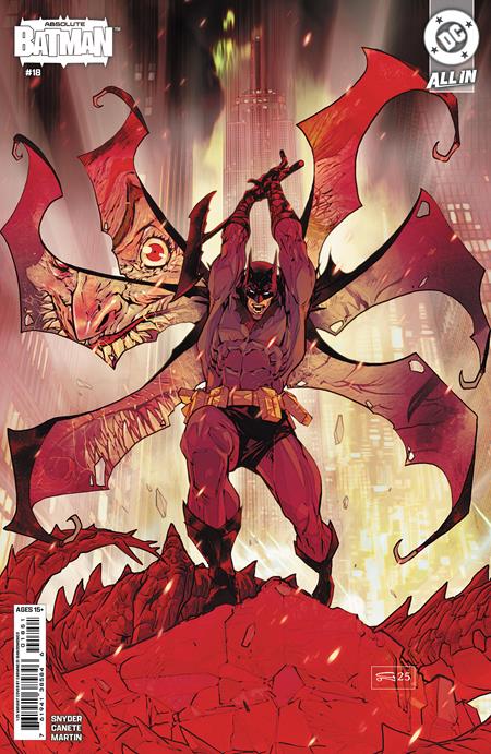 Absolute Batman #18 Cover E Incentive 1:25 Carmine Di Giandomenico Card Stock Variant