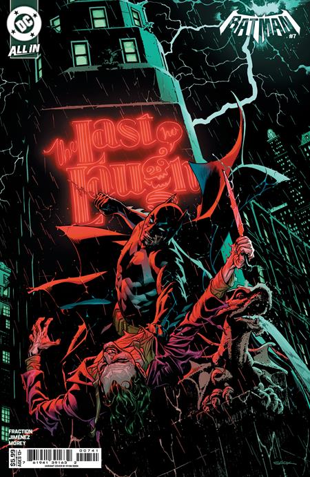 BATMAN #7 CVR D RYAN SOOK CARD STOCK VAR