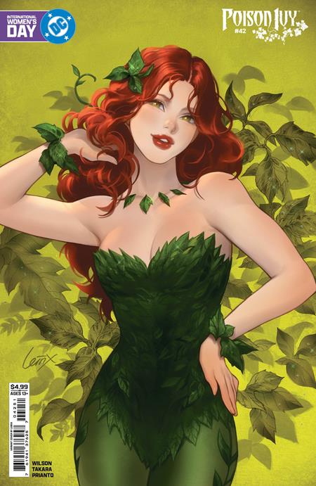 POISON IVY #42 CVR E LESLEY LEIRIX LI INTERNATIONAL WOMEN’S DAY CARD STOCK VAR