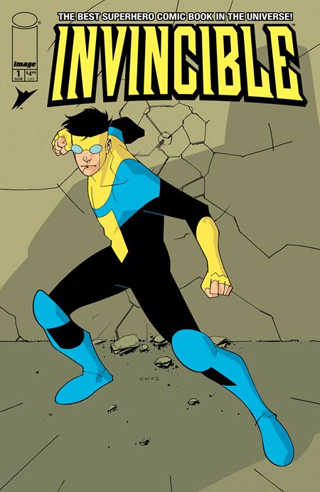 Invincible Foil Edition #1 Reprint Cover A Cory Walker & Bill Crabtree Foil