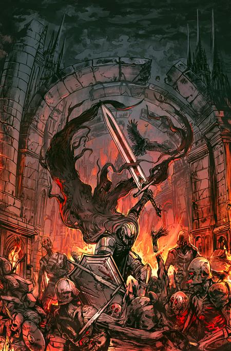 Dark Souls Mother Of Mourning #4 (Of 4) Cover C Reza Afshar Virgin Variant (Mr)