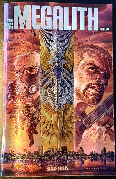 OLYMPUS SAGA MEGALITH #1 (OF 3) CVR C LEWIS LAROSA CHROMIUM VAR