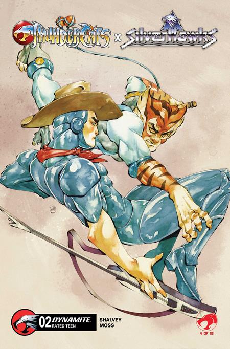 THUNDERCATS X SILVERHAWKS #3 CVR D CHUMA HILL VAR