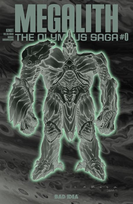 OLYMPUS SAGA MEGALITH #0 (OF 3) CVR D LEWIS LAROSA GLOW IN THE DARK VAR
