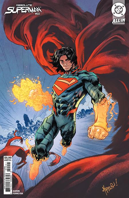 ABSOLUTE SUPERMAN #22 CVR D SCOTT HEPBURN CARD STOCK VAR