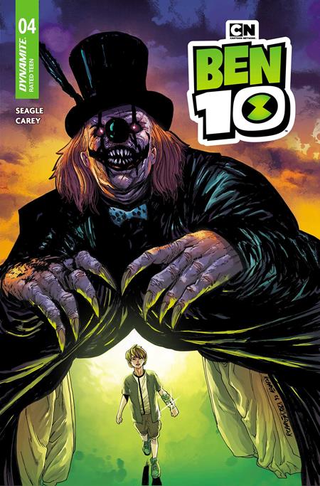 BEN 10 #4 CVR O ROBERT CAREY FOIL VAR