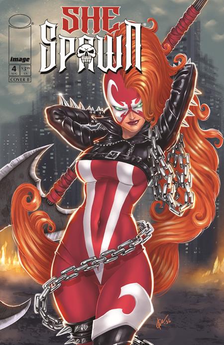 SHE-SPAWN #4 (OF 5) CVR B DAVE HARRIGAN VAR