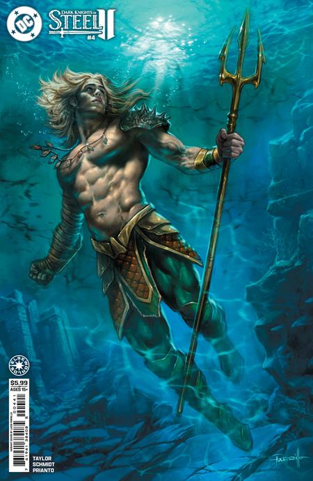 Dark Knights Of Steel Ii #4 (Of 12) Cover D Lucio Parrillo Card Stock Variant