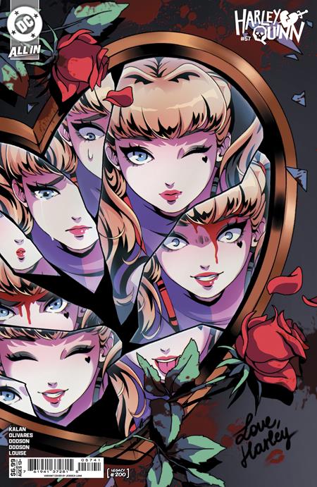 HARLEY QUINN #57 CVR D JESSICA LUNA CARD STOCK VAR (#200)