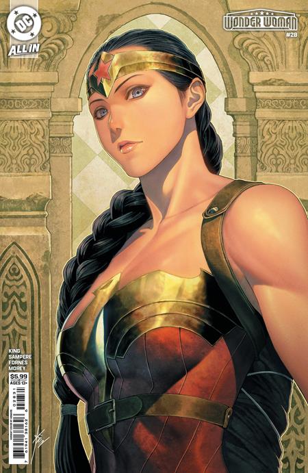 WONDER WOMAN #28 CVR C HOMARE CARD STOCK VAR