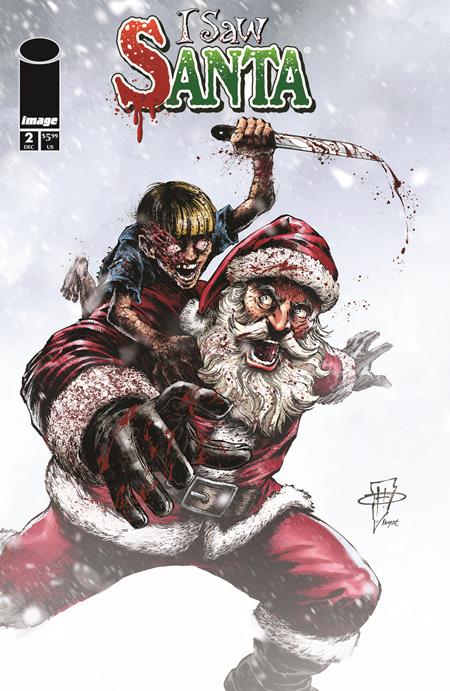 I SAW SANTA A SPAWN UNIVERSE CHRISTMAS STORY #2 (OF 2) CVR C DANIEL HENRIQUES VAR