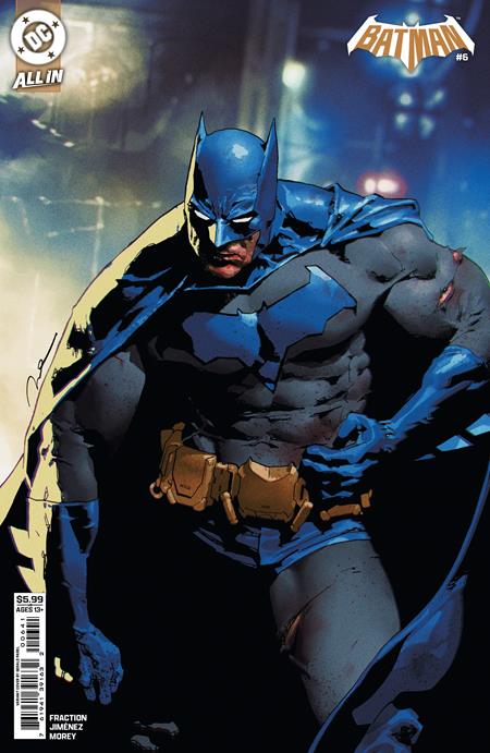BATMAN #6 CVR D GERALD PAREL CARD STOCK VAR