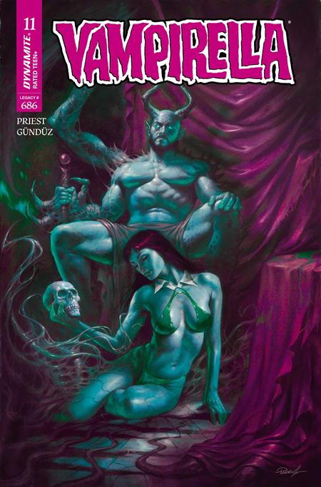 VAMPIRELLA #11 CVR M LUCIO PARRILLO ULTRAVIOLET VAR