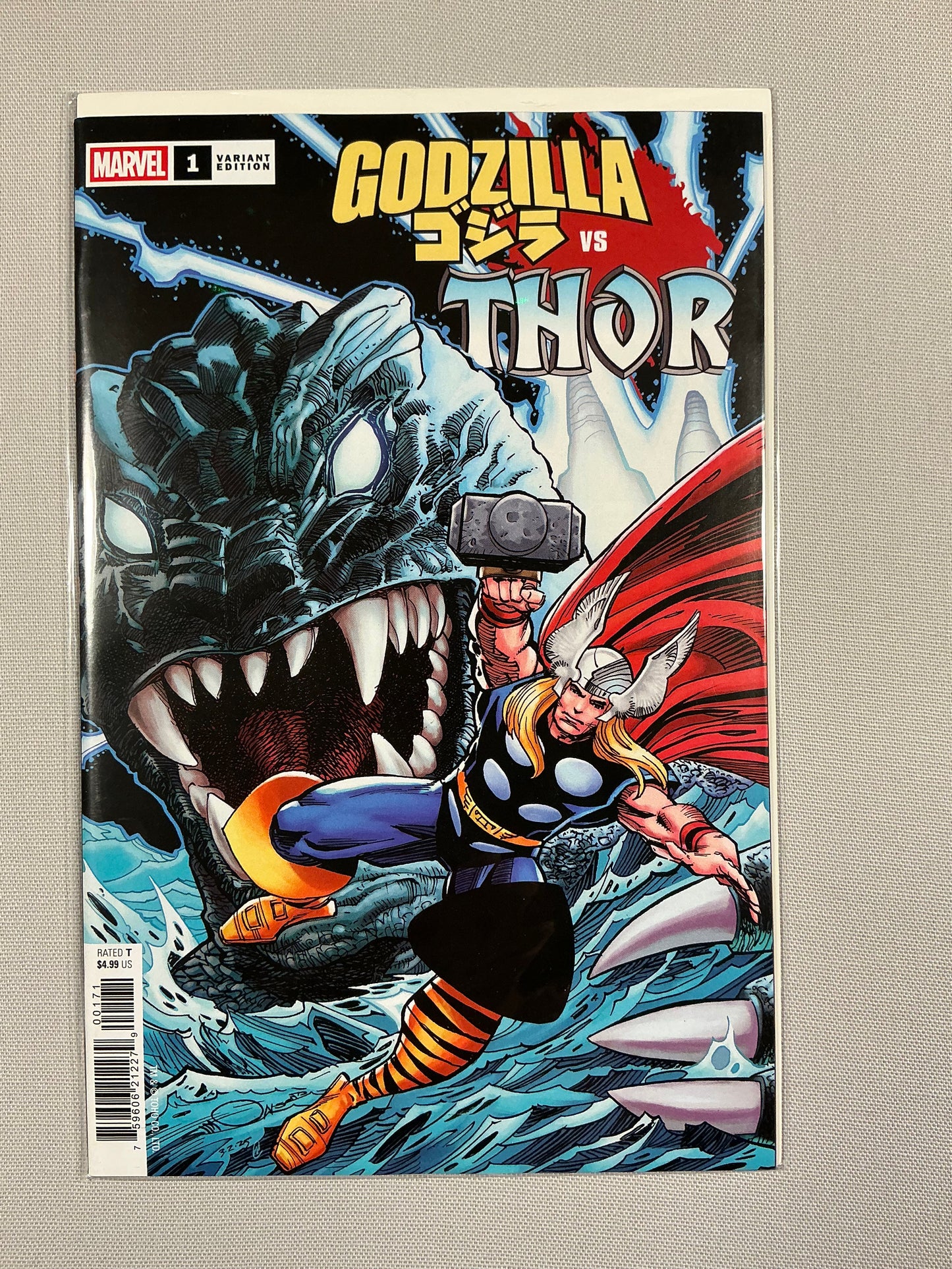 Godzilla vs. Thor #1 Simonson (Variant)