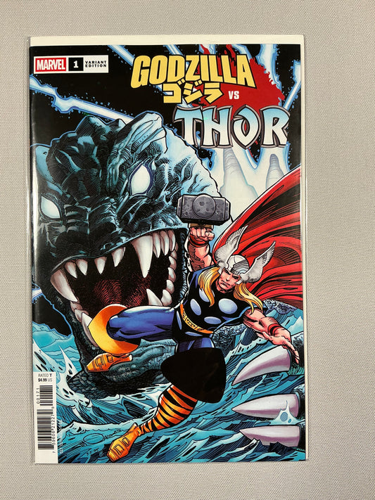 Godzilla vs. Thor #1 Simonson (Variant)